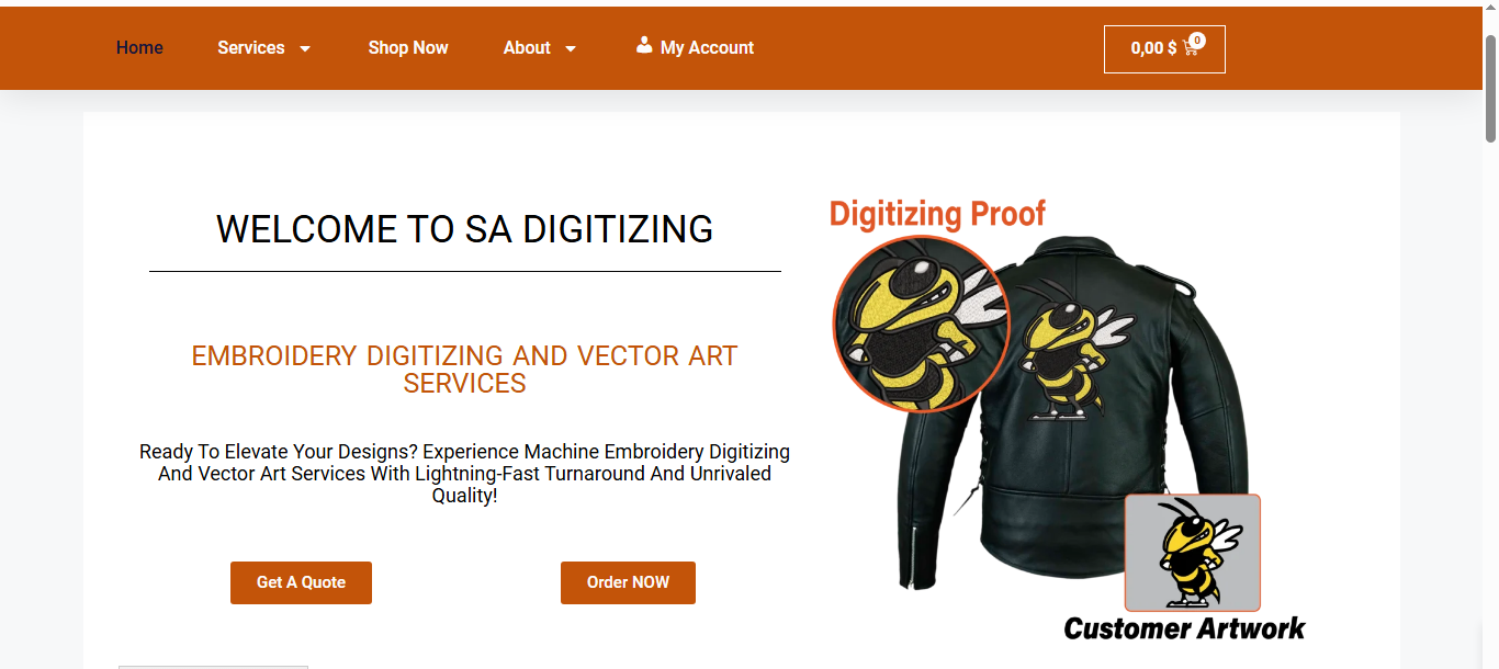 Embroidry Digitizing